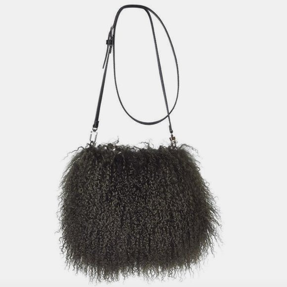 Natures Collection Jasmin Muff Bag, Tibetan Sheepskin - Picture 1 of 2